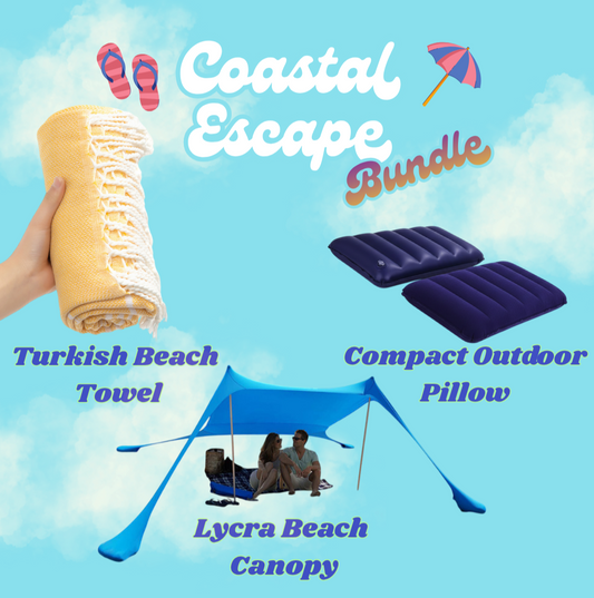 Coastal Escape Luxury 3-Piece Beach Bundle